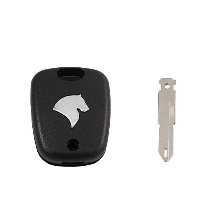 قاب یدک ریموت خودرو قطعه سازان کبیر مدل YADK-DEN-172 مناسب برای دنا مجموعه 2 عددی